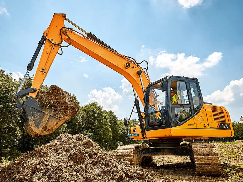 China High Quality 915E 14T 15Ton Road Small Digger Crawler Excavator for Sale