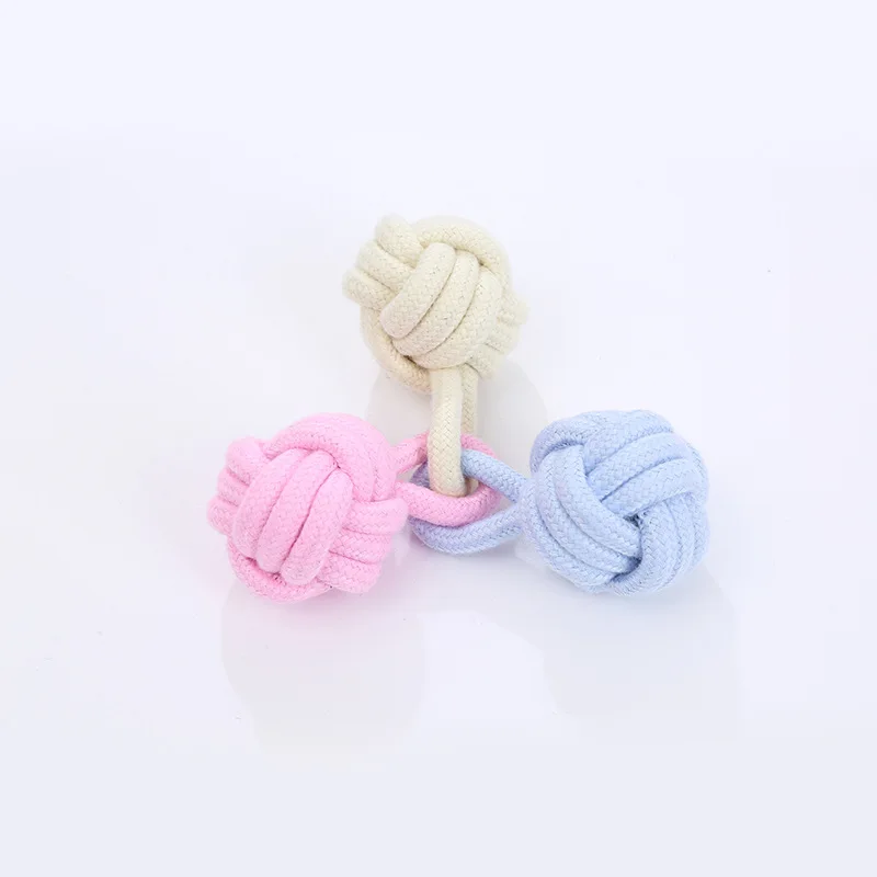 Puppy Chew Teething Rope Toys Pack Washable Cotton Rope for Dogs Dental Chews Cleaning Dog Teething
