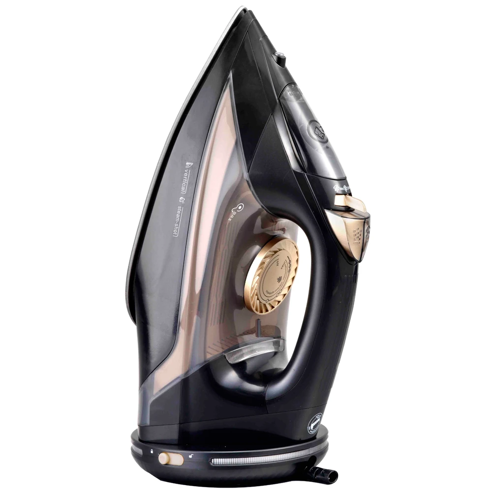 New Superior Quality  Cord & Cordless Steam Iron Manufacturer Professional Full function Clothing Steam Iron