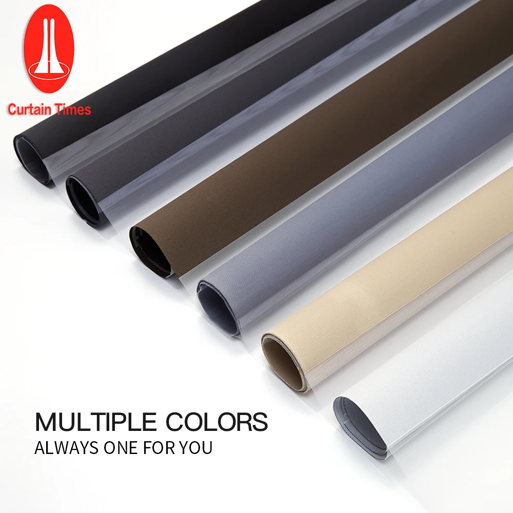  day and night office smart wifi shades custom double electric curtain fabric blackout motorized zebra window roller blinds