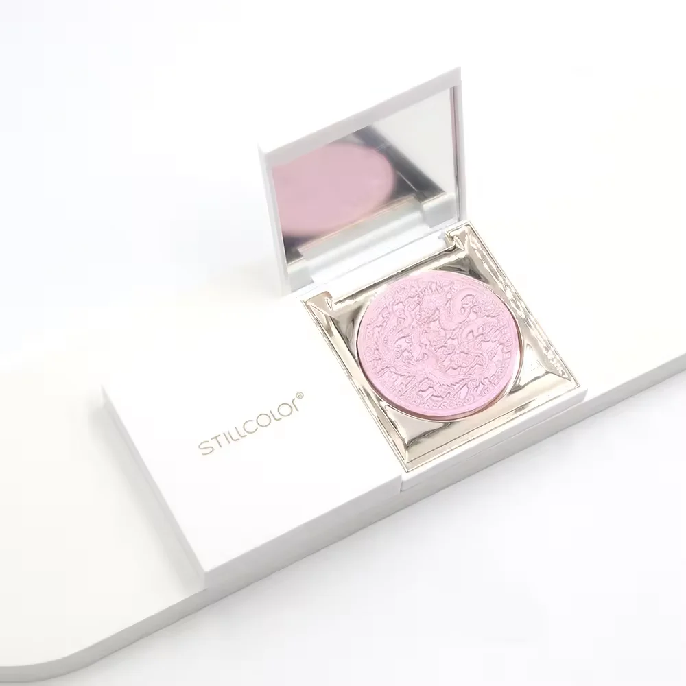 New arrival Sell HOT Vegan Baked Powder Long Lasting Skin Makeup Label 3D Highlighter Palette