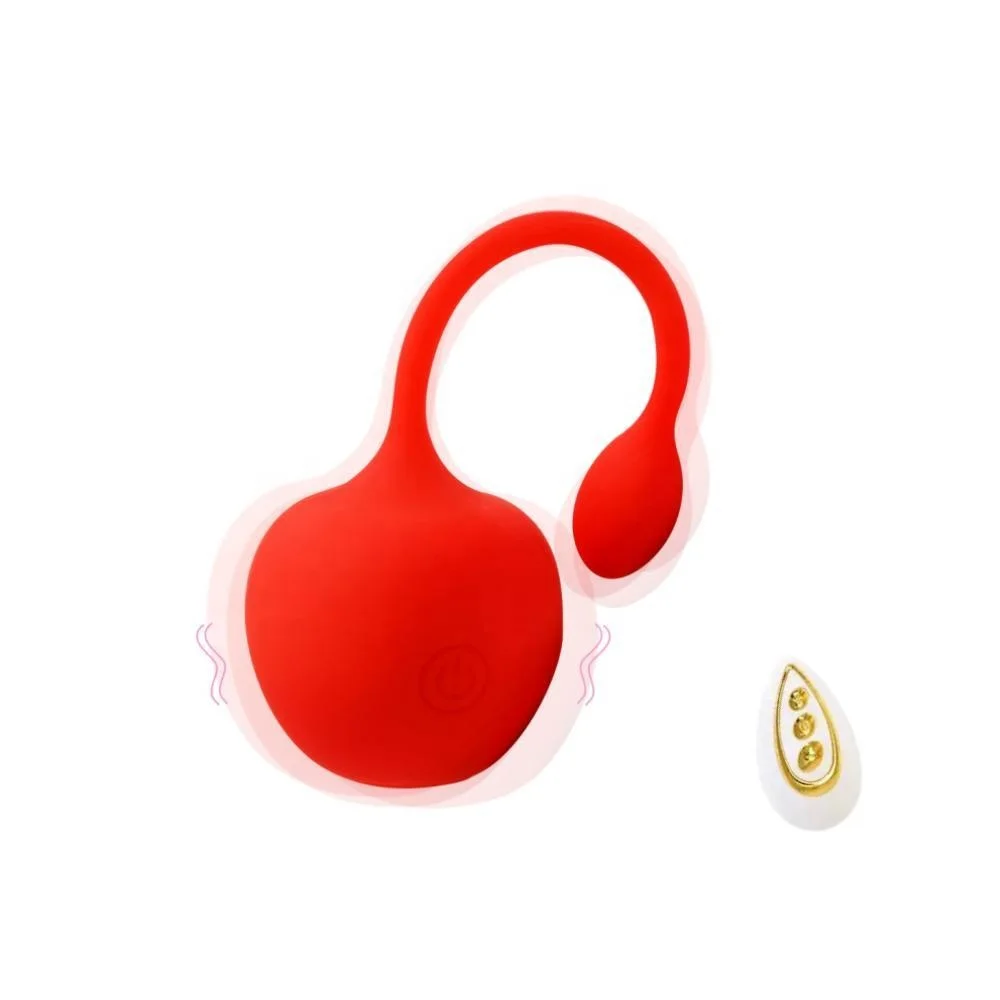 Sex Toys wholesale usb charging vibrating egg wireless love spouse egg vibrator Apple shape love egg vibrator