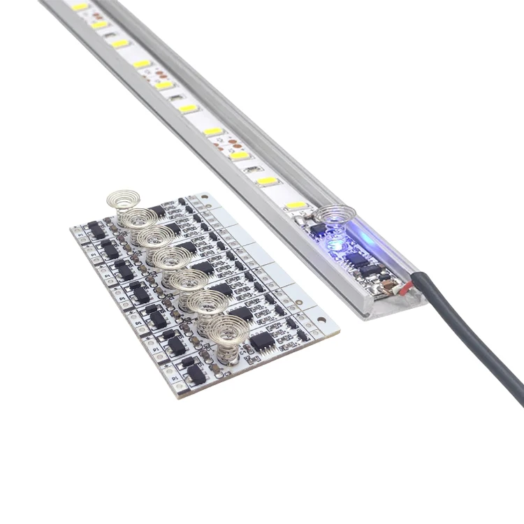 YIDUN S00 60W Capacitive Touch Sensor Module Manual Switch Controller with 8A Output Current for LED and Dimmers