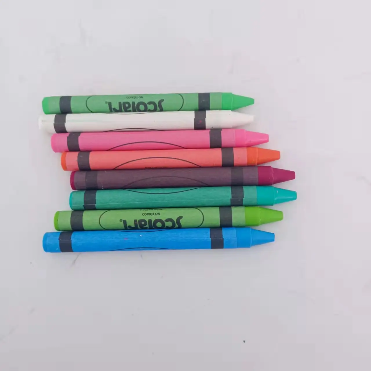 Wholesale Cheap Non-toxic  Crayons 6 8 12 16 20 24 48 Colors Crayons Set Jumbo Wax Crayon For Children Kids