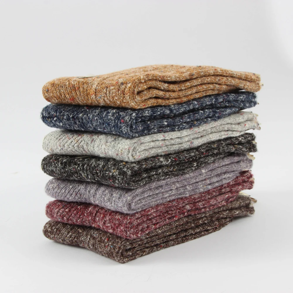  Wholesale Fashion ribbed comfy special yarn materials ladies crew