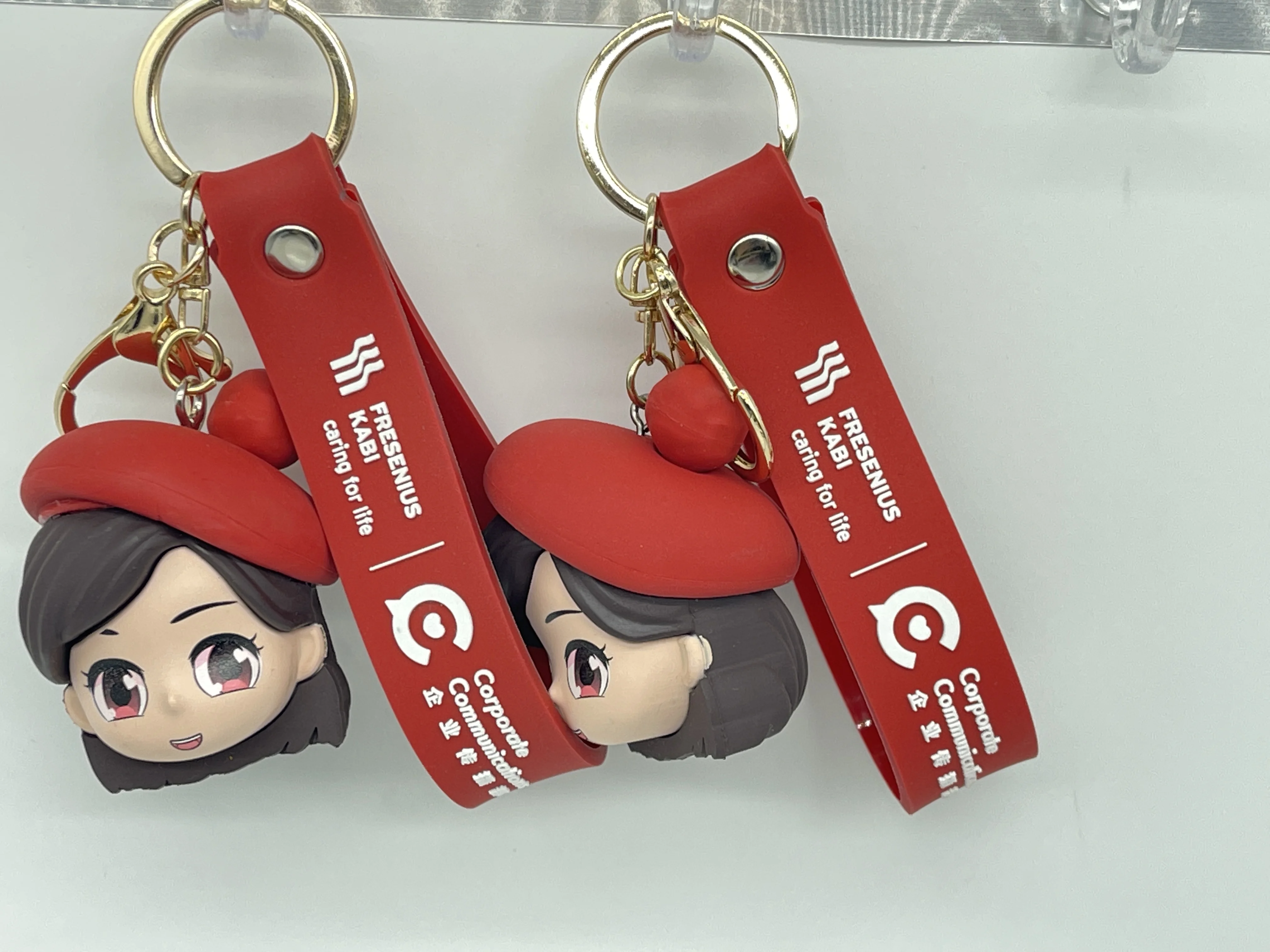 PVC Custom Logo 2d Soft Pvc Plastic Keychain metal gift anime Rubber key chain 3D silicone Rubber Key Ring rubber pvc keychain