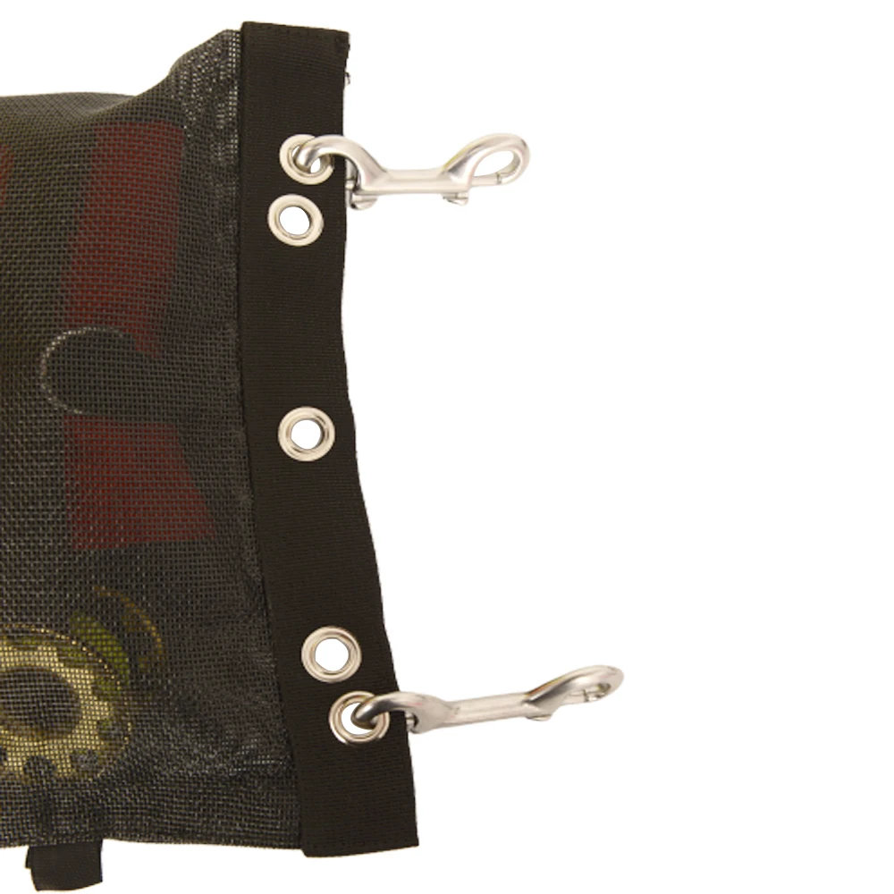 Dive Finger Spool Reel SMB Storage Gear Bag Carry Mesh Pouch for Diving Snorkeling