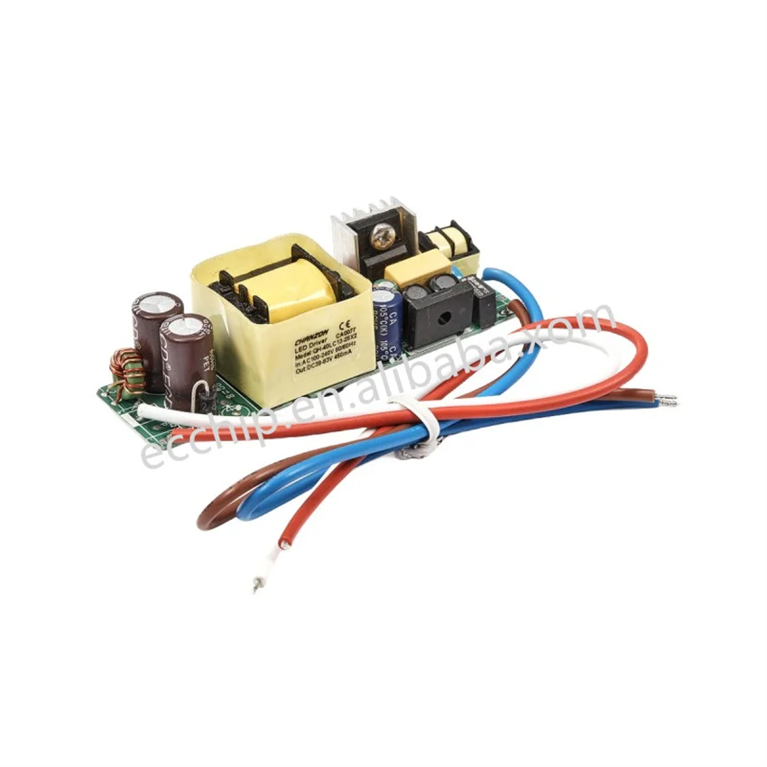 Высокомощный светодиодный чип, светодиодный драйвер постоянного тока, 36 Вт, 450 мА, 39-83 В, печатная плата без чехла