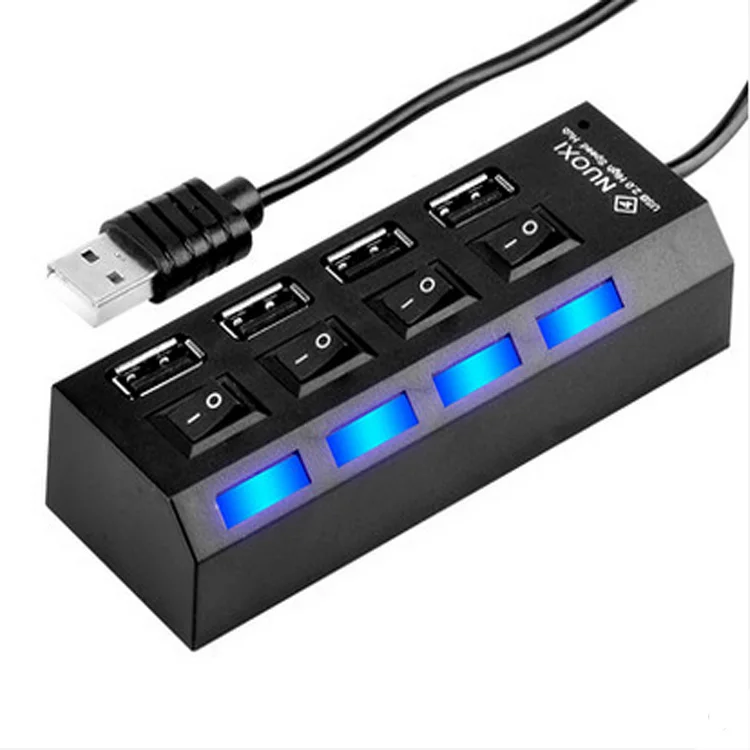 Высокоскоростной USB-порт 4 в 1, USB-концентратор PD, зарядное устройство USB 2,0, концентратор для matebook с автономным переключателем