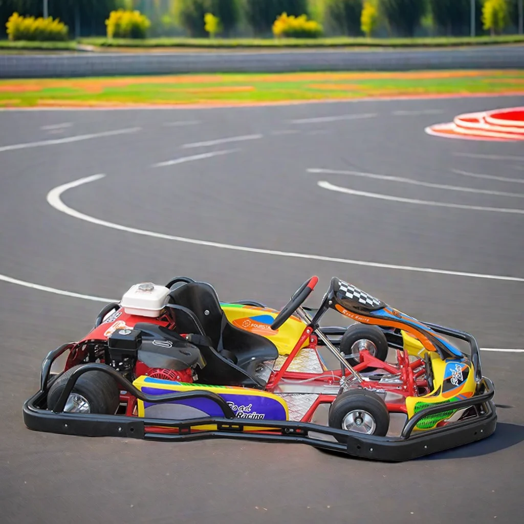 Профессиональный бензин Go Kart Buggy 4 тактный 200cc гоночный Karting для взрослых