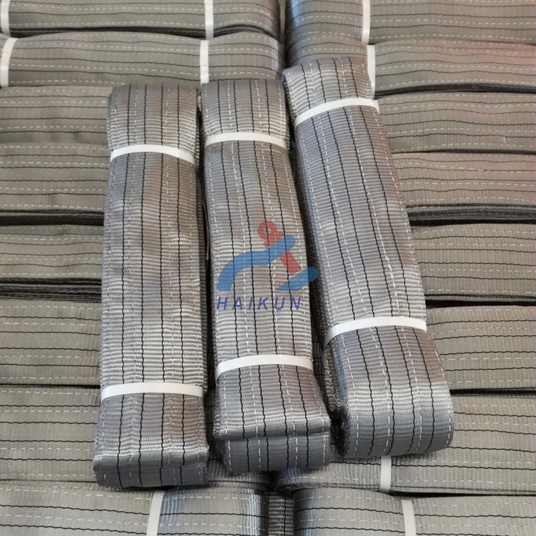 Haikun OEM web sling webbing lifting webbing sling belt