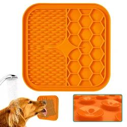 Wholesale Pet Licking Mat Pad For Silicone Dogs Eating Slow Treat Dog Lick Mat