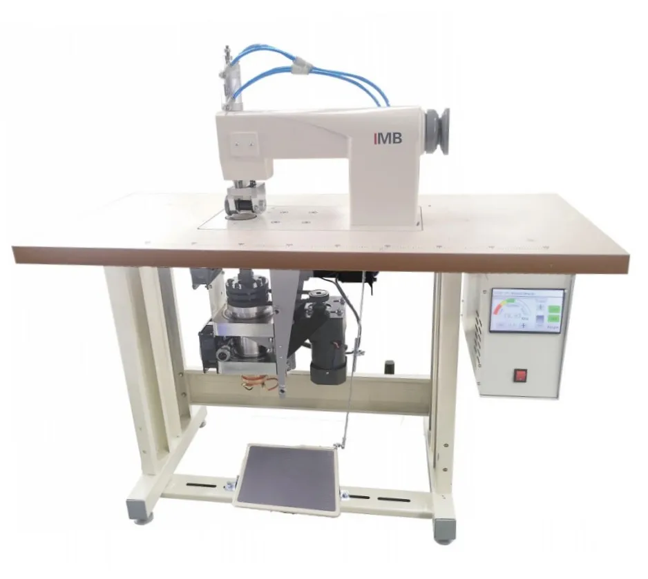 low price computerized ultrasonic lace making machine for protection suit