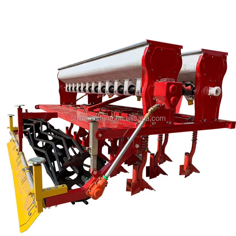 Weifang Shidi Machine Wheat Seeder Machine wheat planting seeding machine  for 4-wheel tractor
