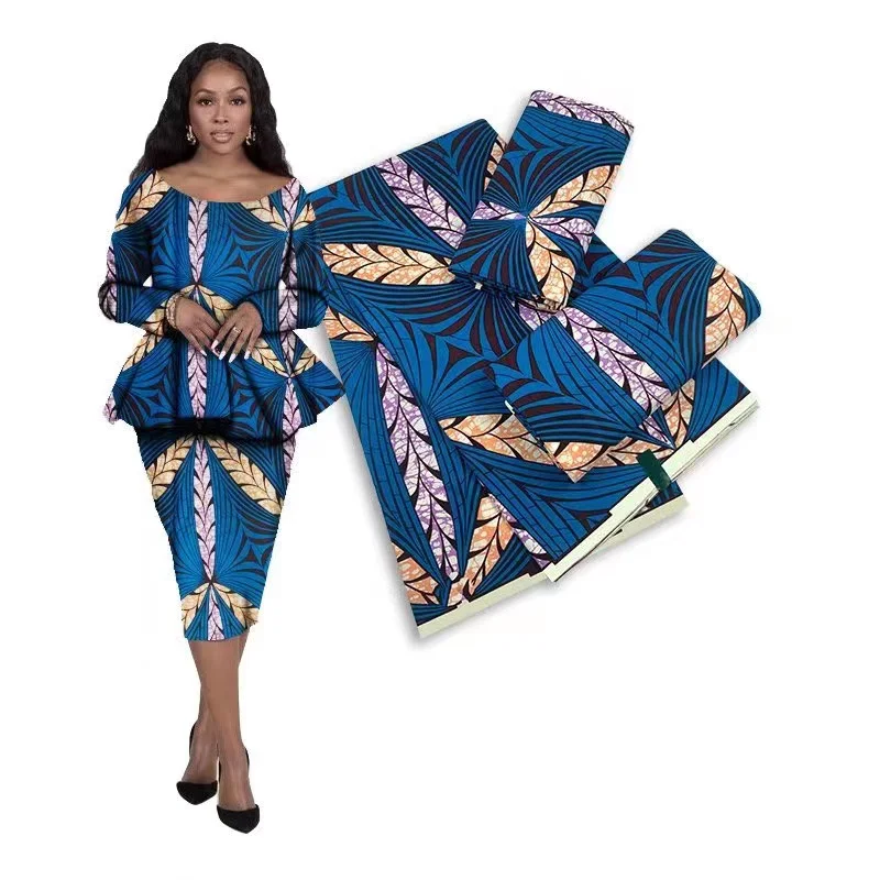 2022 Premium Africa Nigeria high quality veritable 100% cotton true wax party printed fabric