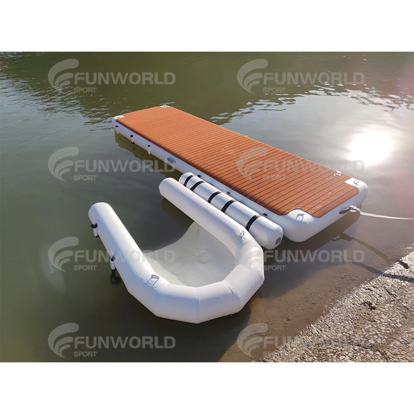 Factory direct OEM/ODM Design Leisure Drop Stitch Inflatable Floating Air Dock