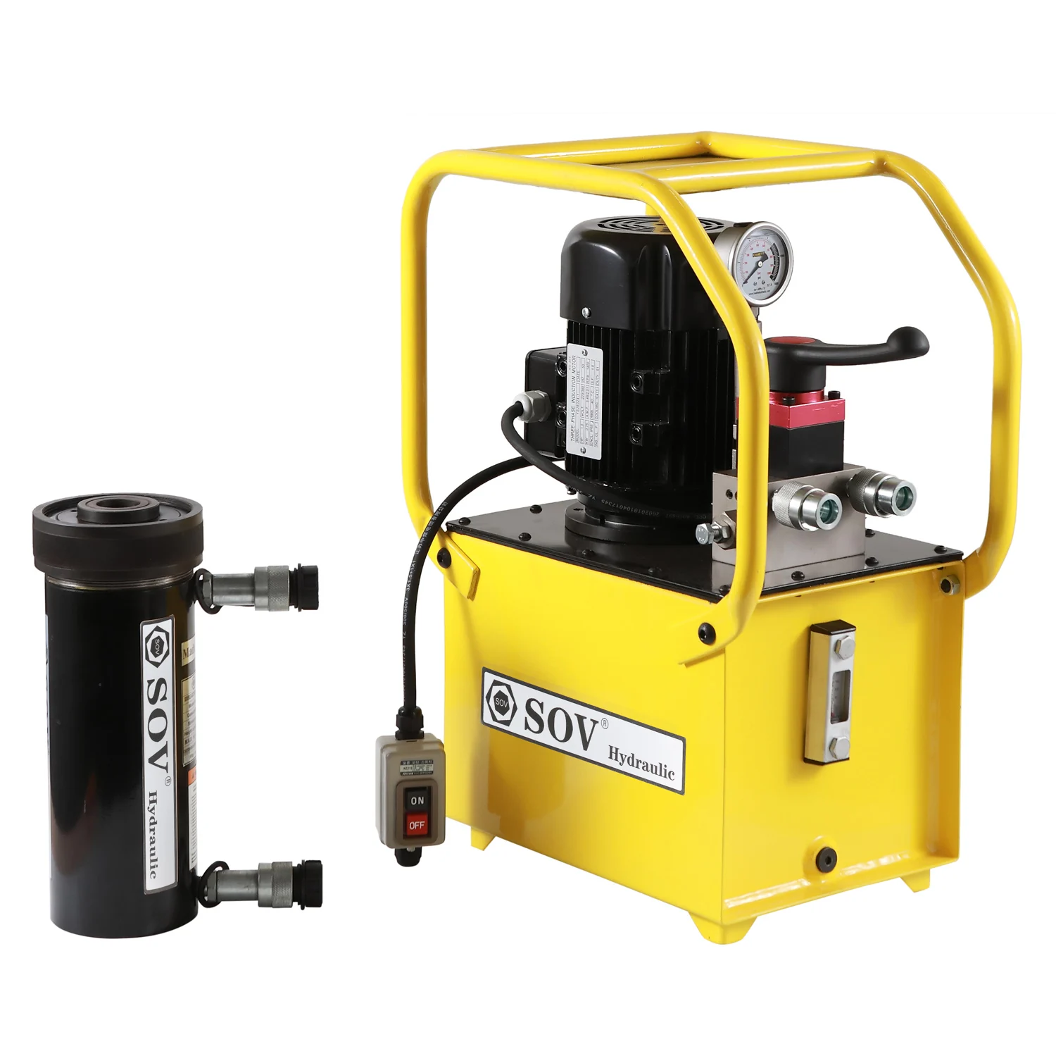 Double Acting Large Tonnage Hollow Plunger RRH Hydraulic Jack