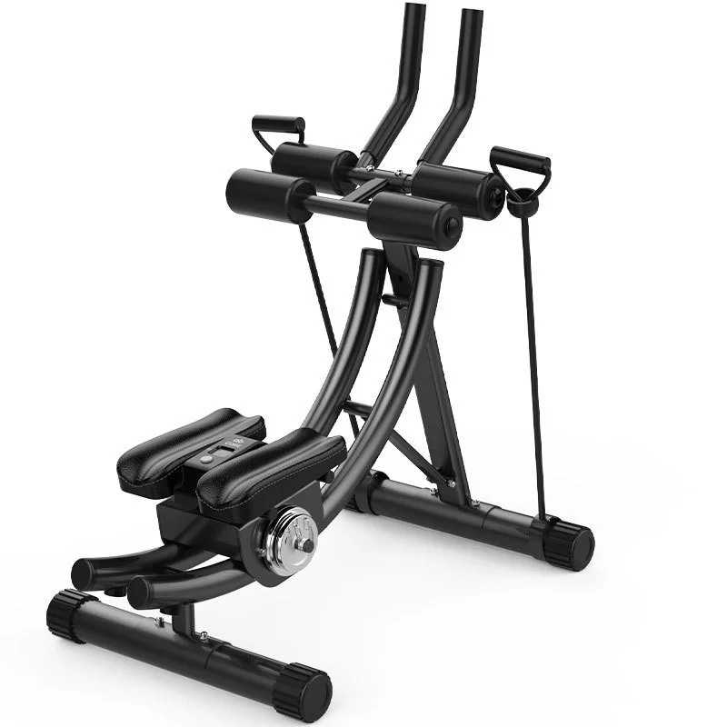 Multifunction Portable Abdominal Exercise Machine Ab Coaster Body Shaper Mat Crunch Muscle Fitness Body Roller Gym