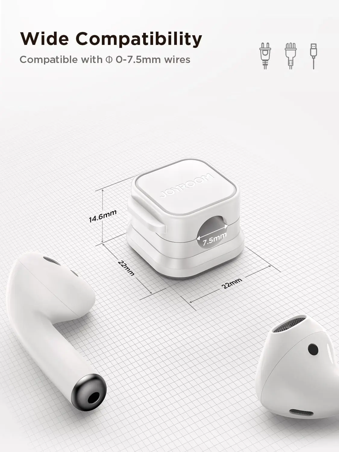 WONDERFUL Wholesale Magnetic Cable Clips Organizer Mobile Phone USB Data Cable Magnetic Storage Cable Bracket