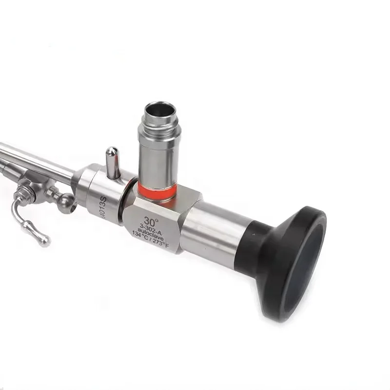 Operative And Diagnostic Hysteroscopy 2.9mm Set 6Fr Instrument Channel Full HD Gynecologic Examination Hysteroscope