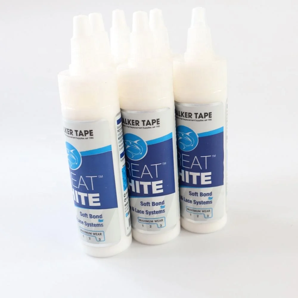 Walker GREAT WHITE SOFT BOND FOR POLY&LACE system,toupee wig ADHESIVE GLUE