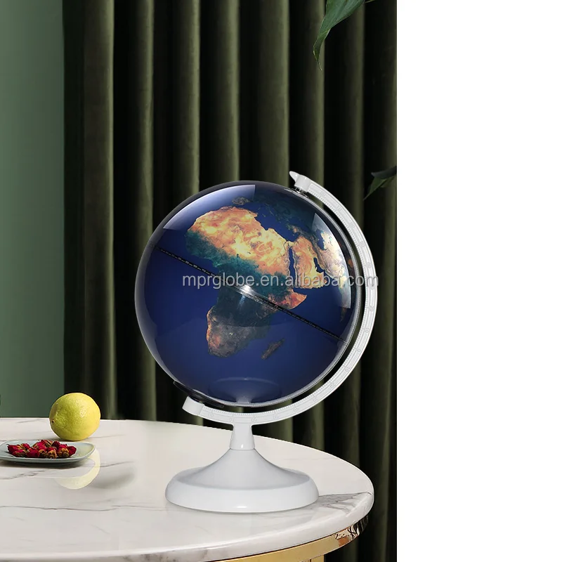 8 inch View from Space Kids Learning Educational Home Decoration Globe Earth with Clouds Globe