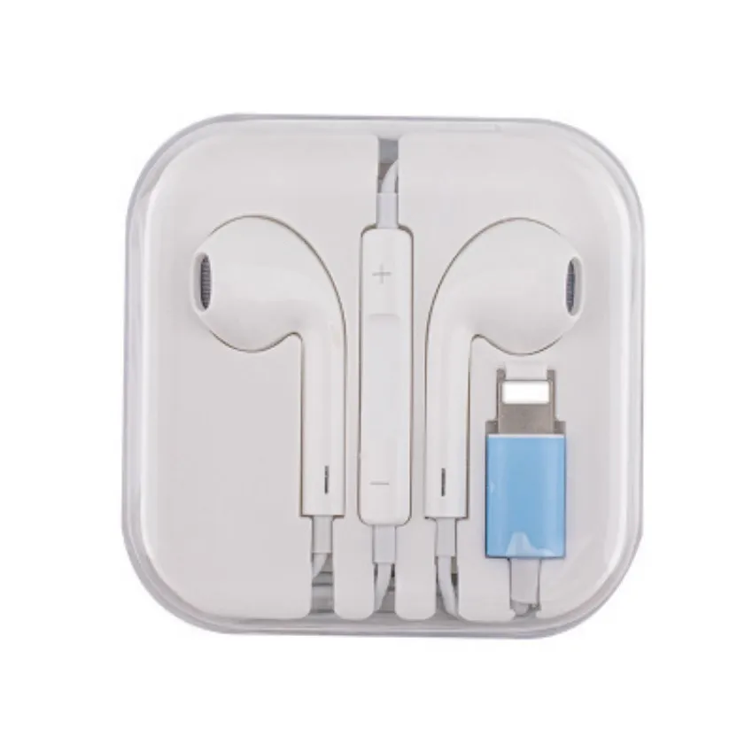hot sell good quality mobile phone earphone earbuds headphone for lightning iphone 12 apple