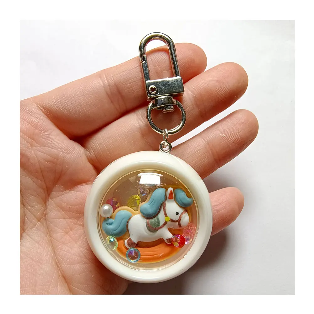 Wholesale 100pcs Round O Ring Shape Key Clips Buckles Keychain Lock Carabiner