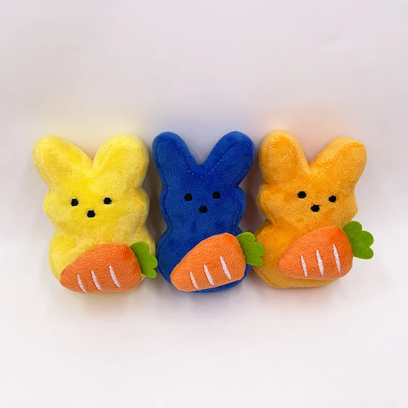 easter plush peeps bad bunny plush toys with radish kids gift easter toys 2024
