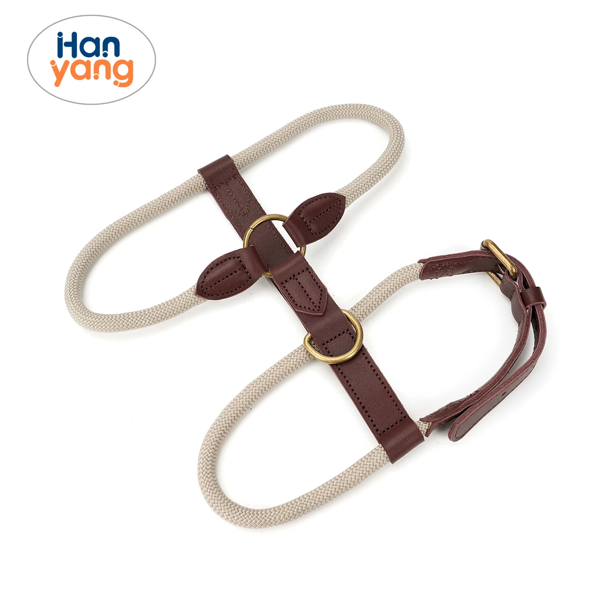 HanYang OEM Custom No Pull Dog Harness Nylon Vest L-Shaped Adjustable Easy Pet Harness for Small Medium Large Breeds
