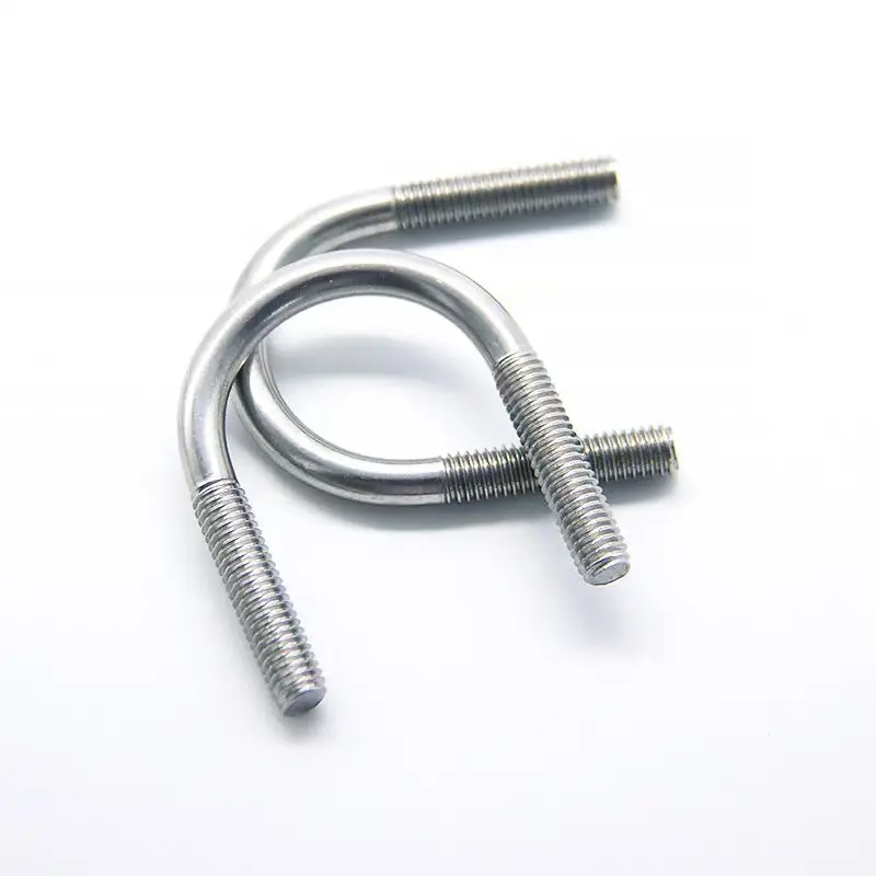 The manufacturer sells high-quality U-bolts carbon steel stainless steel U-screws and U-pipe clamps