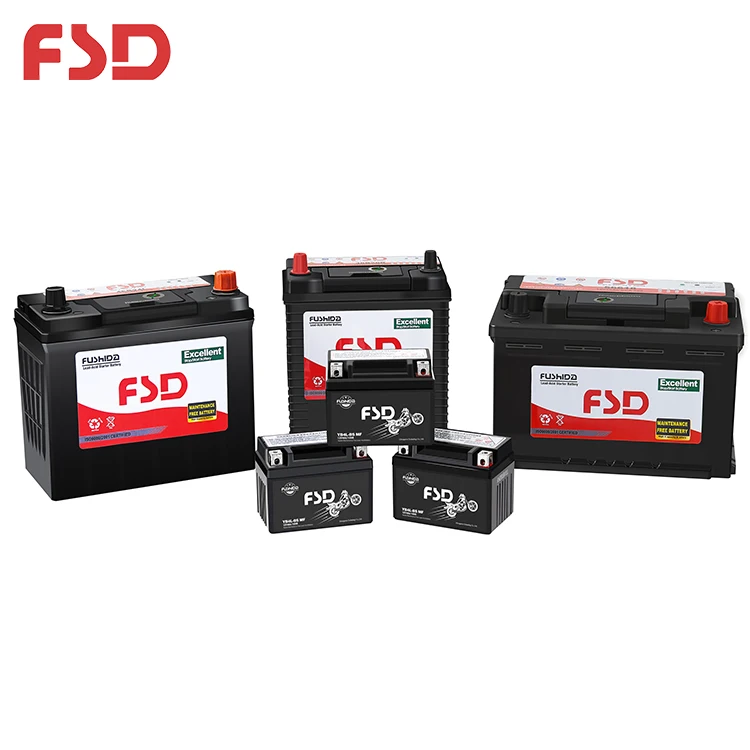 Long Cycle Life Portable Maintenance Free Motorcycle Starting Battery 12V 4Ah Lead Acid Battery