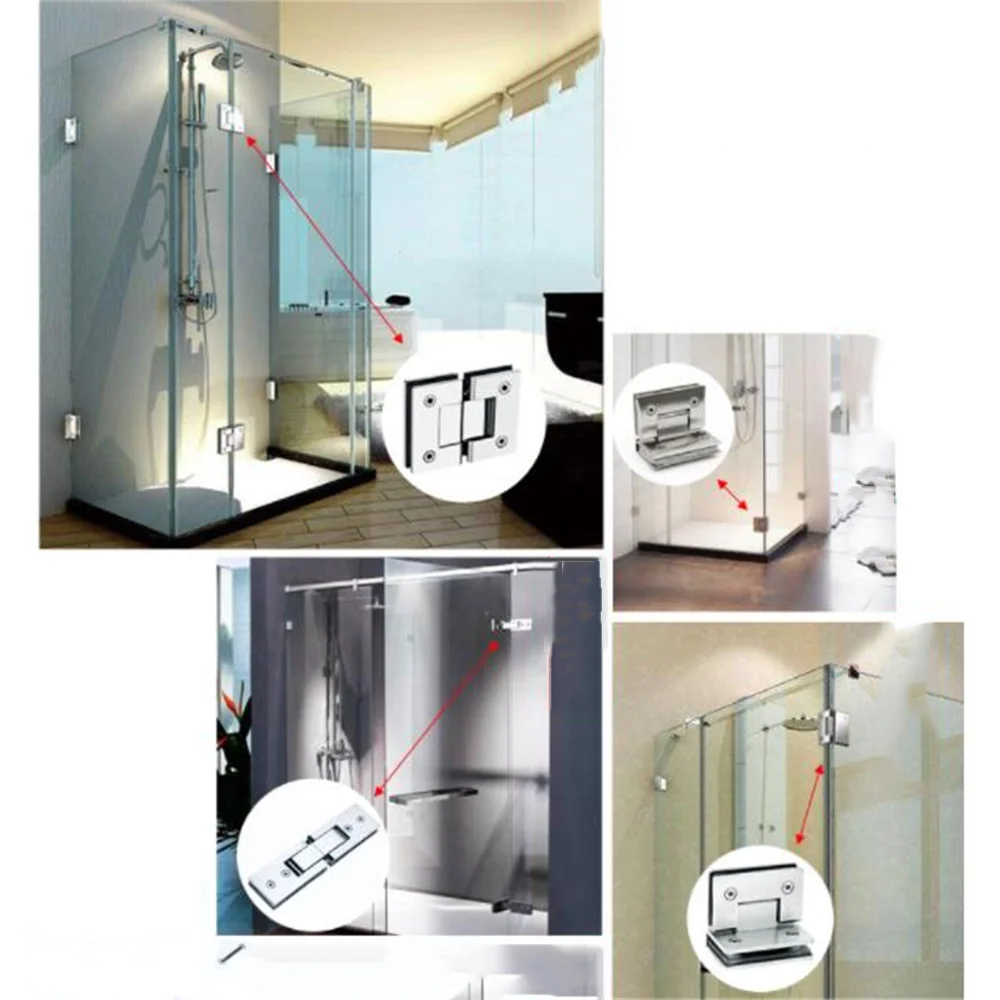 45 Australian 270 Floor Shower Close American Clamps Heavy Luxury Hydronic Hinge Mirror One Room Hydraulic Glass Hinges