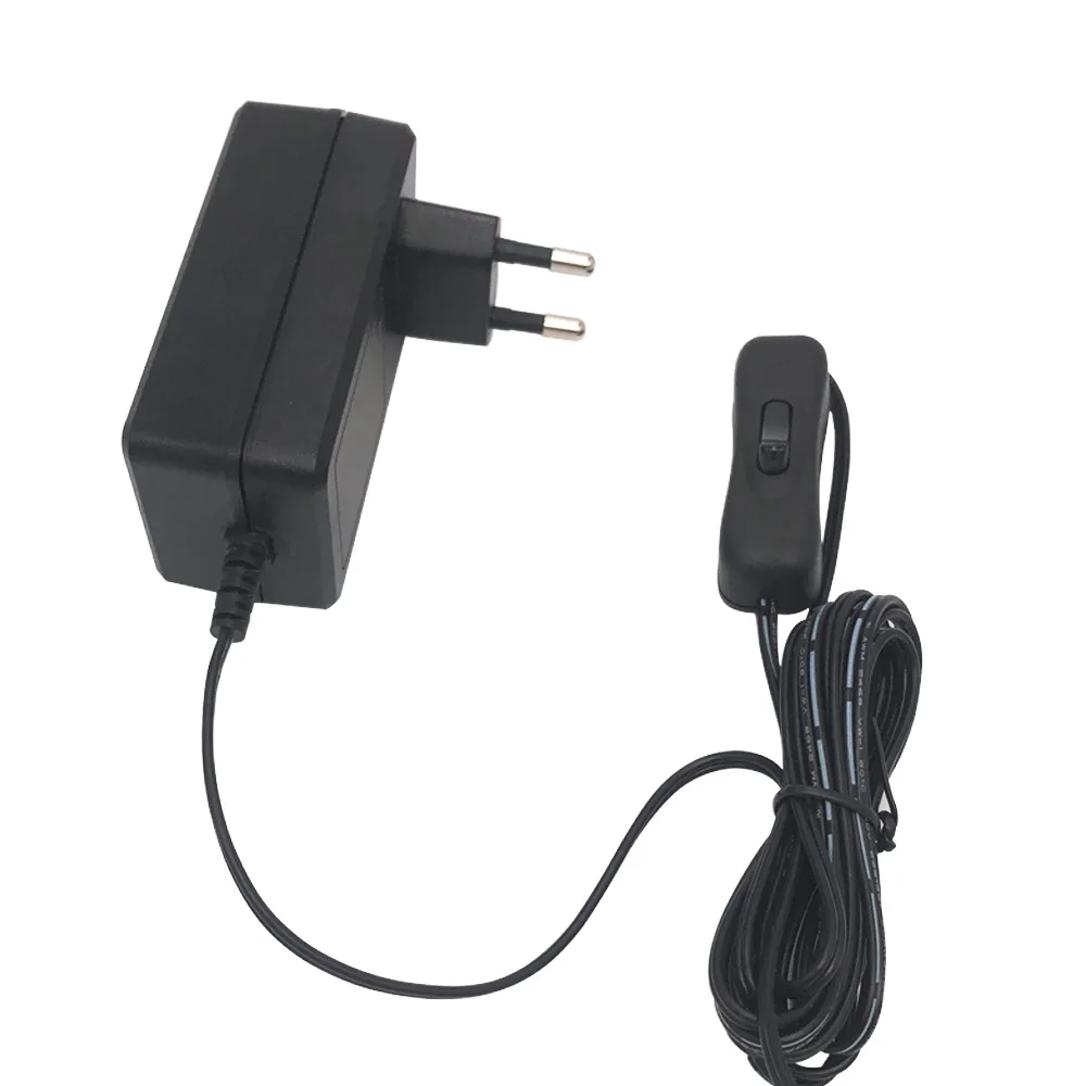 
EU/US/UK/AU plug Micro USB 5V 3A power adapter ac/dc power supply with on /off button For Raspberry Pi 