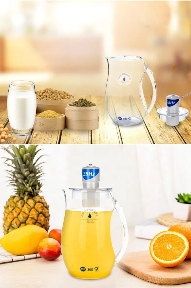 
7.8Hz 7.63hz Molecular Resonance Water Treatment Equipment Head Cover without pitcher anti-bacterial, anti-virus, anti-fungal 