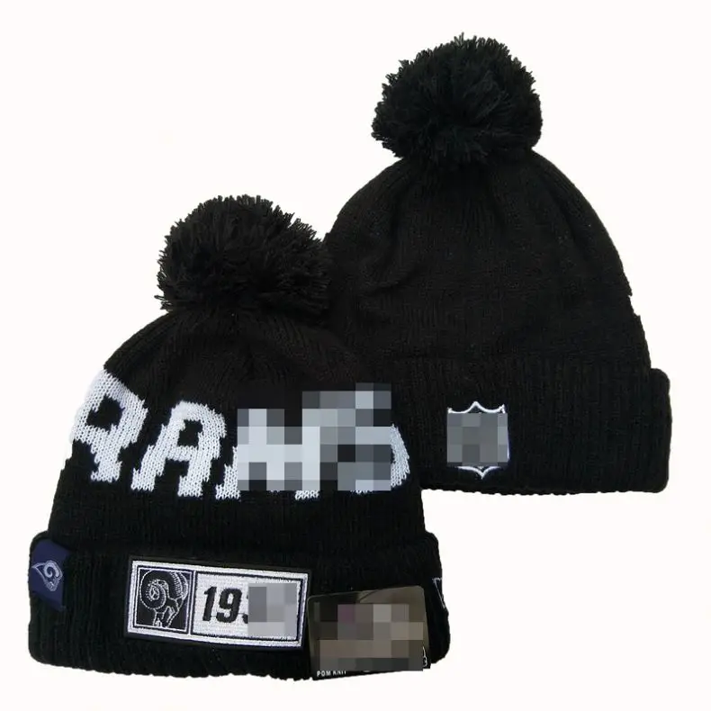 New design Football 32 Teams beanie hat Winter keep warm sport knit beanie hats
