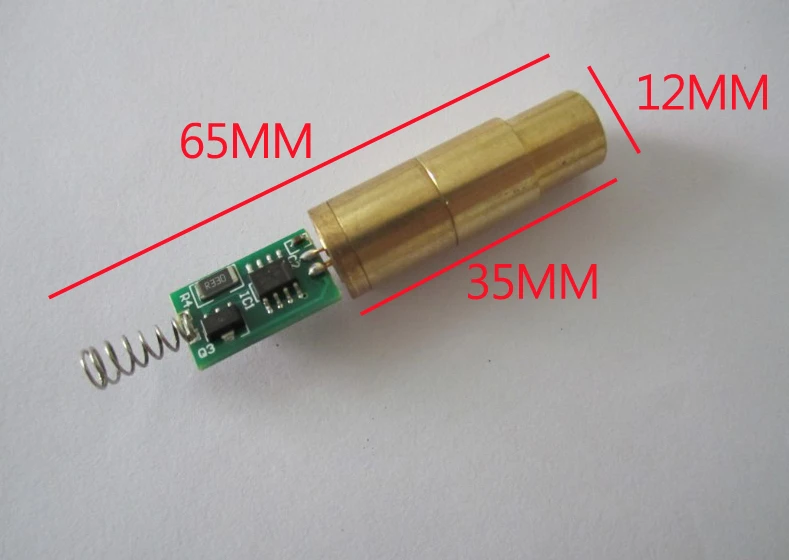 Mini size 520nm line laser diode module 25mW green laser pointer with 4mm dot laser green