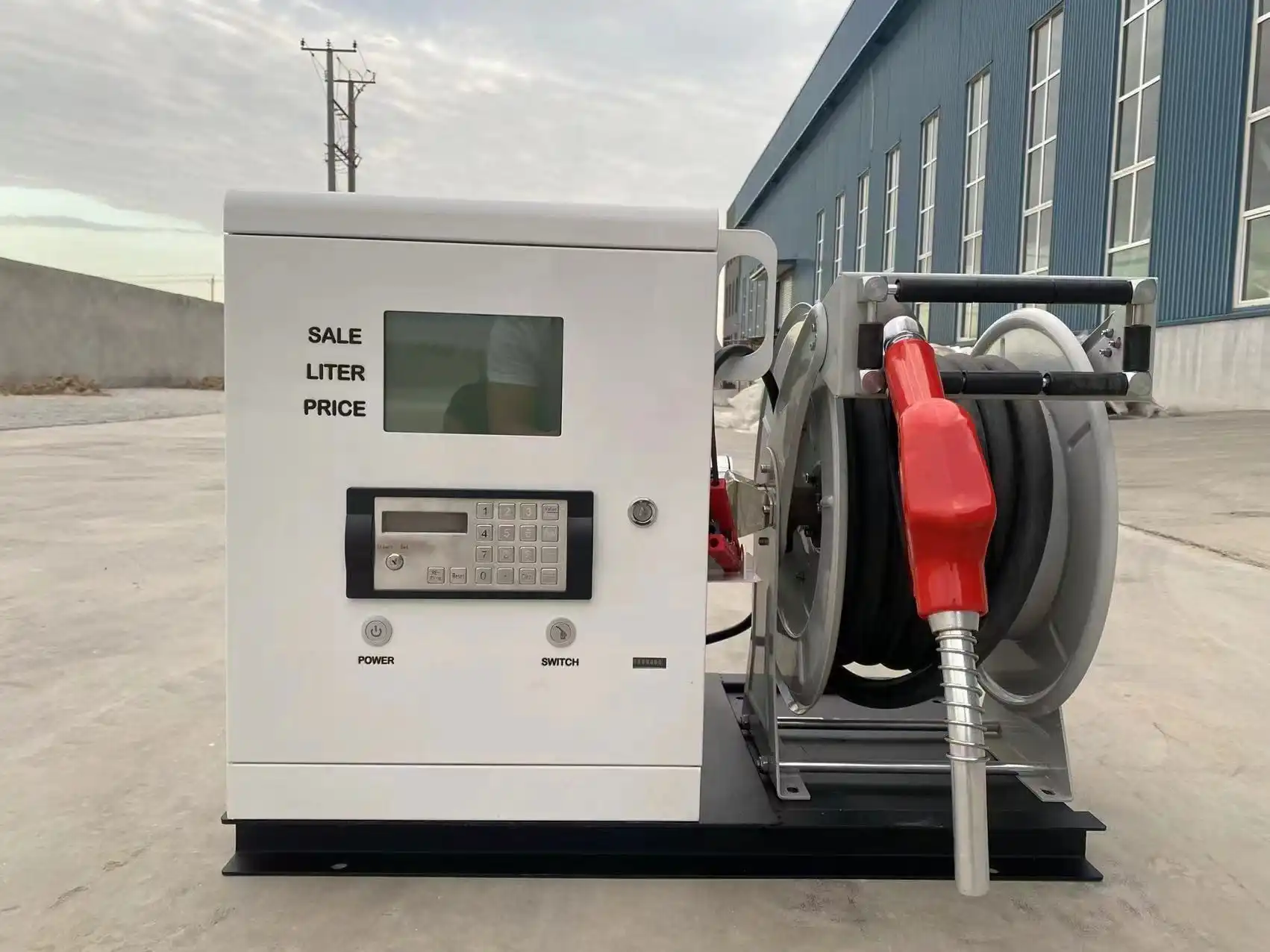 High Accuracy 12V/24V/220V Mobile Portable Ex-Mini Fuel Dispenser with Printer  diesel  Gasoline Kerosene