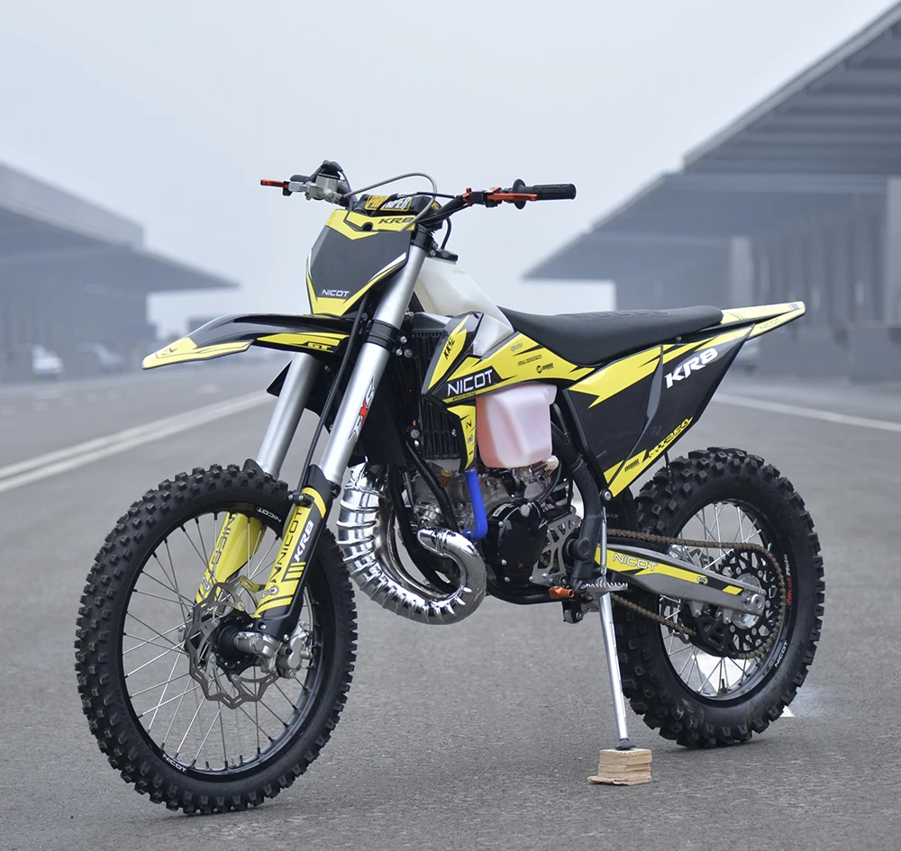 Nicot KF250MT 2 Stroke 250cc Dirt Bike Off-road Motorcycle Motocross 250cc with Loncin MT250 2 Stroke Engine