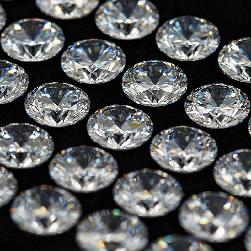 Moissanite Manufacturer Wholesale Round D EF GH Color White VVS Gra Certified Diamond Stones Loose Moissanite
