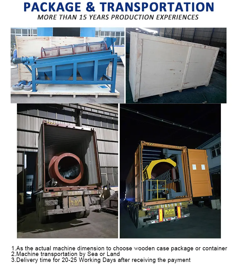 Soil Screener trommel screen machine drum sieve