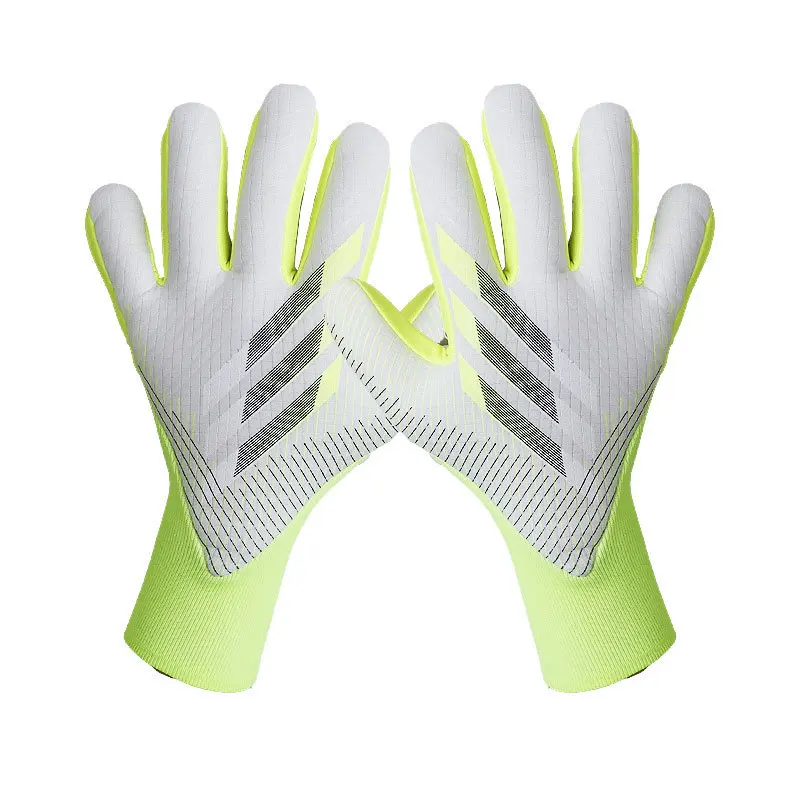new latex goalkeeper gloves Predator Football Goalkeeper Gloves Soccer Guante sthickened football goalkeeper gloves