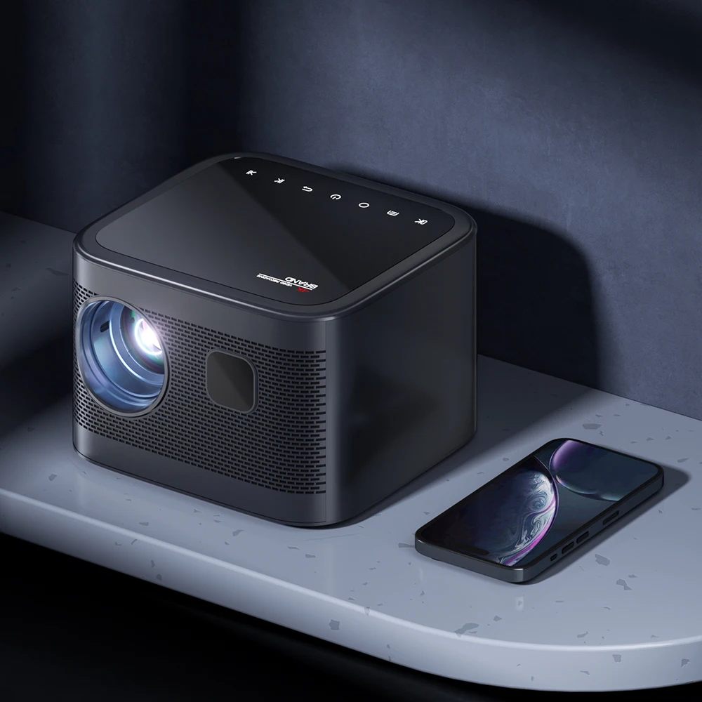 Auto Focus Keystone Y8 Android Projectors HD 4K 1080P Home Theater 5G WiFi BT5.1 1G+8G LCD Dust-free Projetor 4K Projector