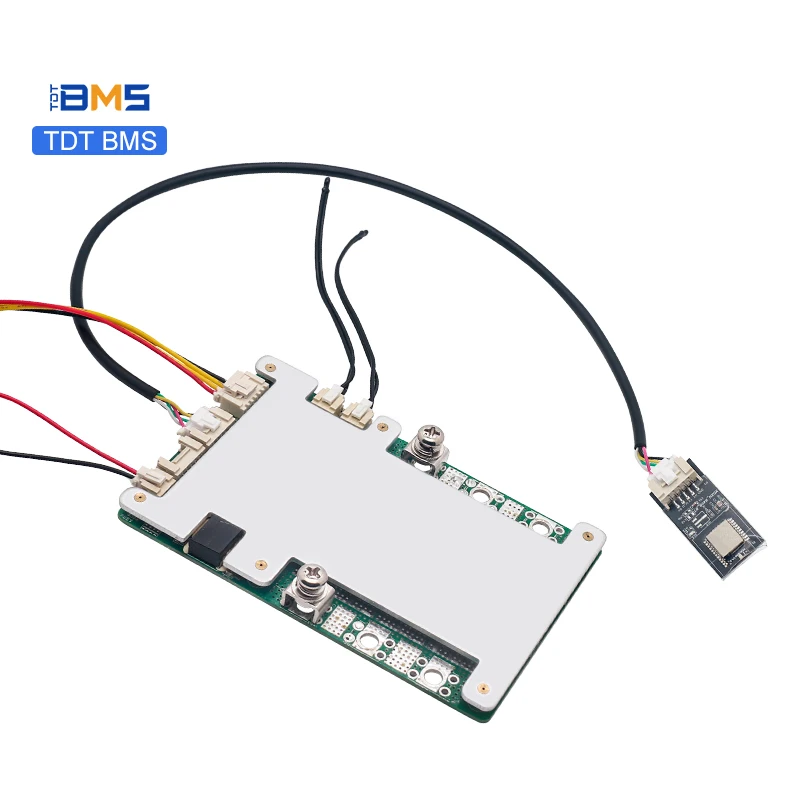 TDT Smart bms Lifepo4 Li-ion 3S 4S 5S 12V 12.8v 60A 80A 100A 120A 140A lithium battery bms with BT RS485 2NTC