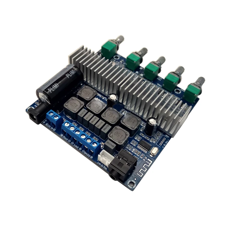 TPA3116 High Power 2.1 Overweight Subwoofer Digital Amplifier Board 12-24V Finished Board with BT 5.0