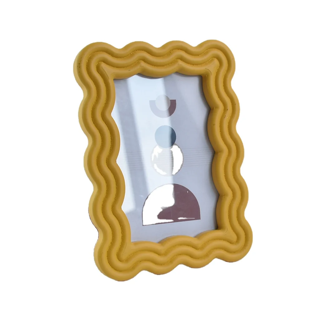 Wholesales Custom Factory Wooden Carved MDF Photo frame 4x6 5X7 Photo Frame