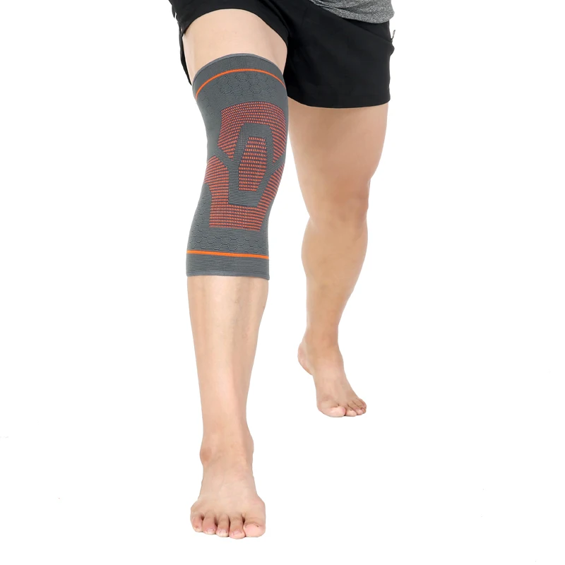 New style compression high elastic knee sleeve  sports protective knee support pad