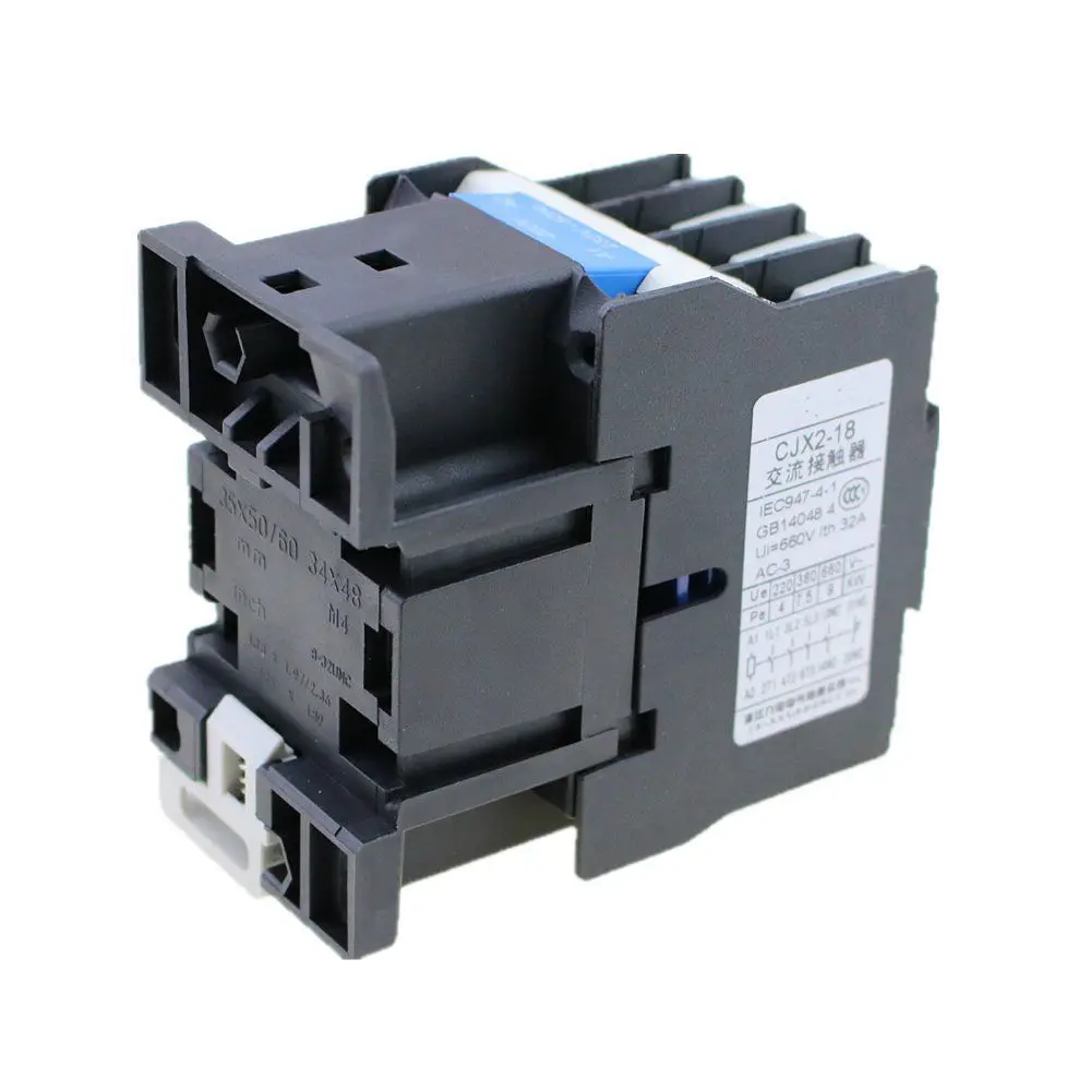 Factory Direct Sale CJX2-1810 Magnetic Contactor 18A 32A 220V 380V 415V 440V 660V Ac 3 Phase Electric Contactor