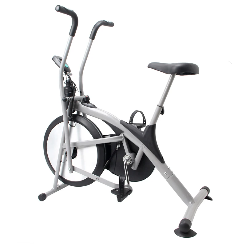Kid Body Gym Home Upright Cheap Force Resistance Cardio Cycling Bicycle Fan Filter Chamber Use Dual-Action Stationary Air Bike