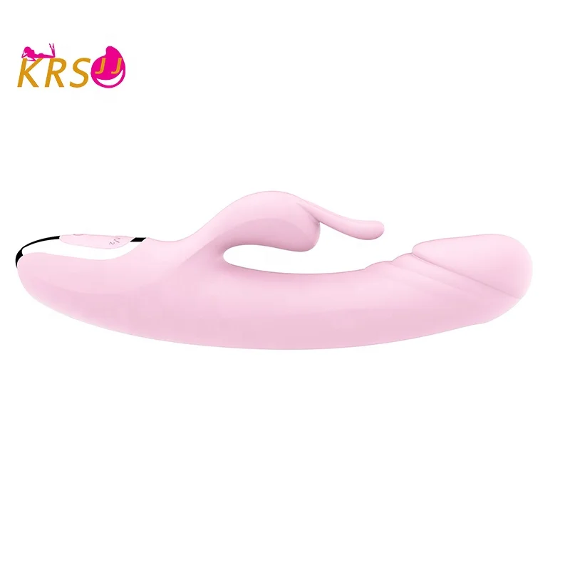 KRSJJ Silicone ABS waterproof Double motor 12-frequency Simulation penis vibration certificate vagina sex toys women vibrator